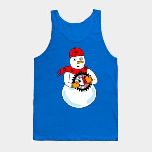 Mechanical Snowman Tank Top